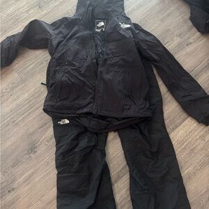 Kids Black Jacket & Pants Set